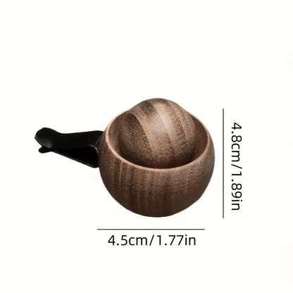 Walnut Wood Essential Oil Diffuser for Car & Home
