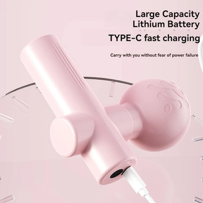 USB Mini Massage Gun for Portable Muscle Recovery