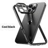 Hybrid aluminum + silicone phone case