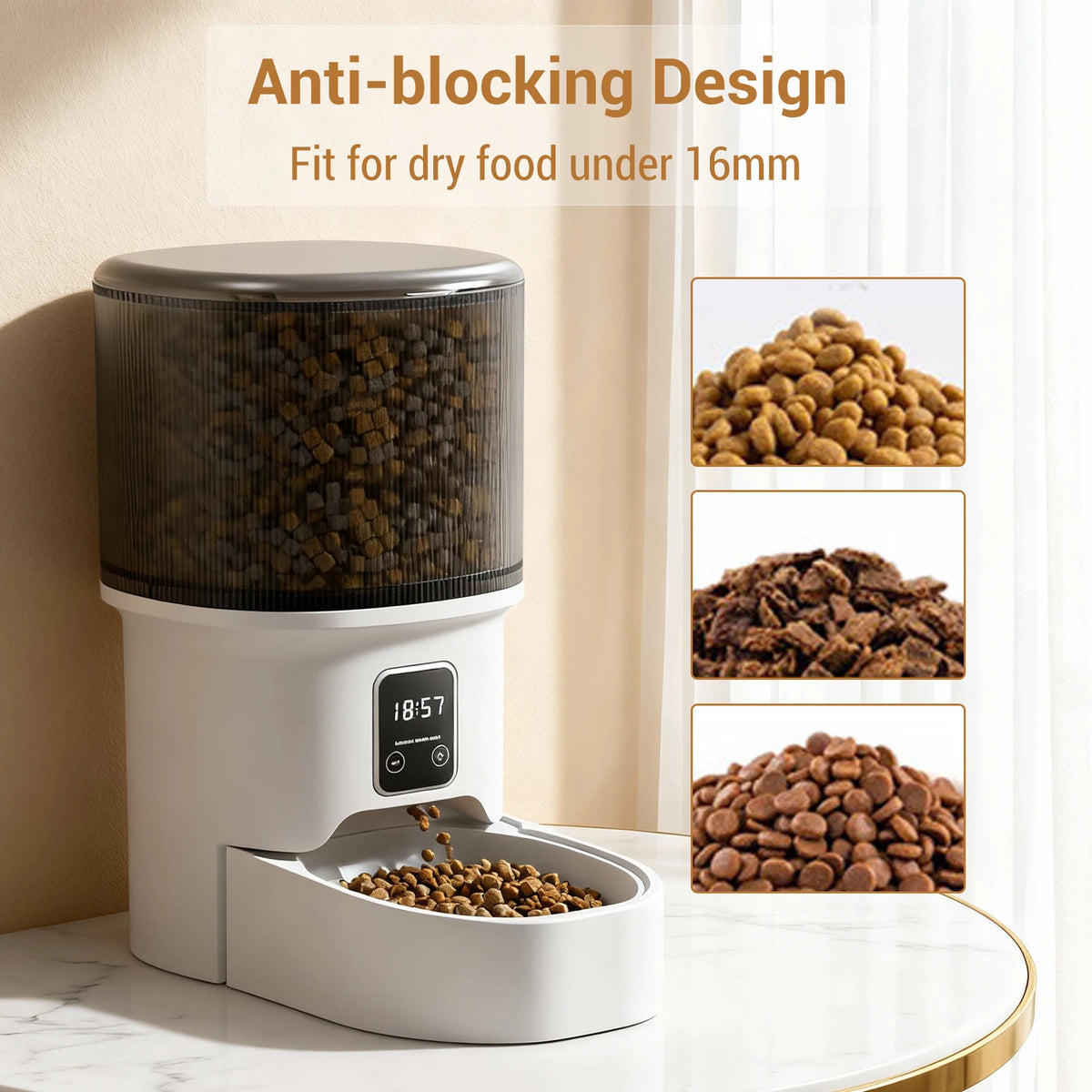 4L Automatic Pet Feeder with Timer & Portion Control