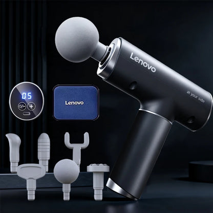 Lenovo Fascia Gun N2 – Deep Tissue Massage Gun for Muscle Recovery
