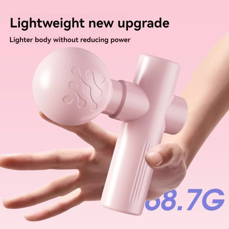 USB Mini Massage Gun for Portable Muscle Recovery