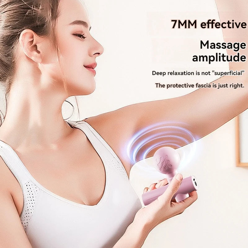 USB Mini Massage Gun for Portable Muscle Recovery