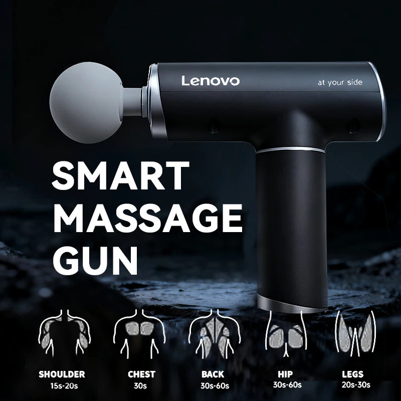 Lenovo Fascia Gun N2 – Deep Tissue Massage Gun for Muscle Recovery