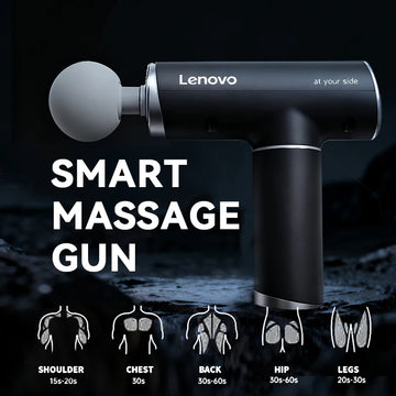 Lenovo Fascia Gun N2 – Deep Tissue Massage Gun for Muscle Recovery