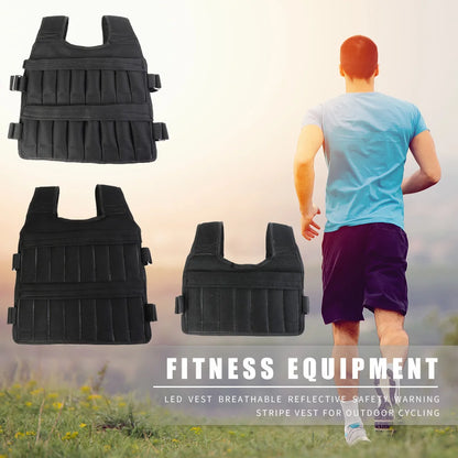 Adjustable Weighted Training Vest – 3kg to 35kg