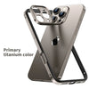 Hybrid aluminum + silicone phone case