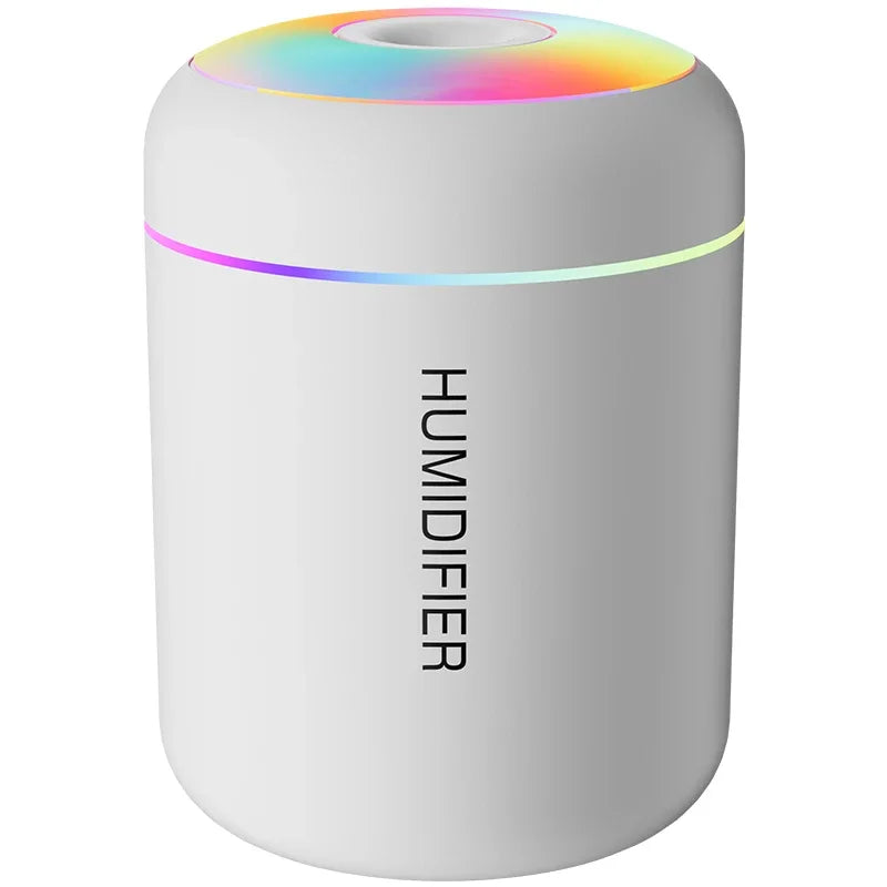 180ml USB Mini Mist Humidifier with Ambient Light