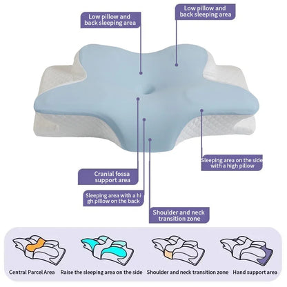 Cooling Memory Foam Cervical Pillow