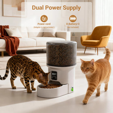 4L Automatic Pet Feeder with Timer & Portion Control