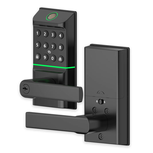 Viladepot Smart Lock Keyless Entry Door Lock Fingerprint Passcode APP Control Card Electronic Keypad Deadbolt Lock