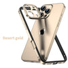 Hybrid aluminum + silicone phone case