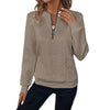 Cropped Zip-Up Sweater
