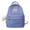 Double Zipper School Backpack