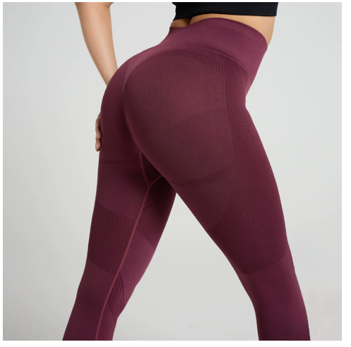 Seamless High‑Waist Yoga Pants — Comfortable Activewear