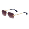 Men’s Fashion Rimless Sunglasses