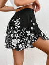 Minimalist Floral Pocket Shorts