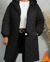 Elegant Cotton Hooded Jacket