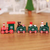 Wooden Christmas Train Toy for Kids