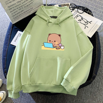 Busy Bear Back-to-School Soft Hoodie