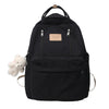 Double Zipper School Backpack