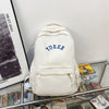Simple Nylon School Backpack