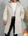 Elegant Cotton Hooded Jacket
