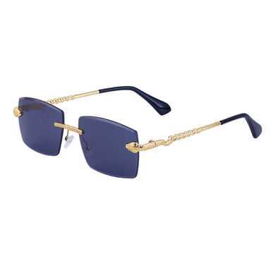 Men’s Fashion Rimless Sunglasses