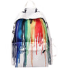 Rainbow Pride Canvas Backpack